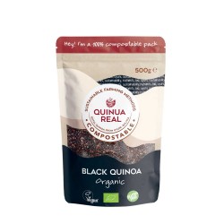 Cereali di quinoa nera reale...