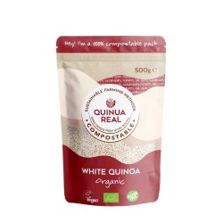 Cereali di quinoa bianca reale...